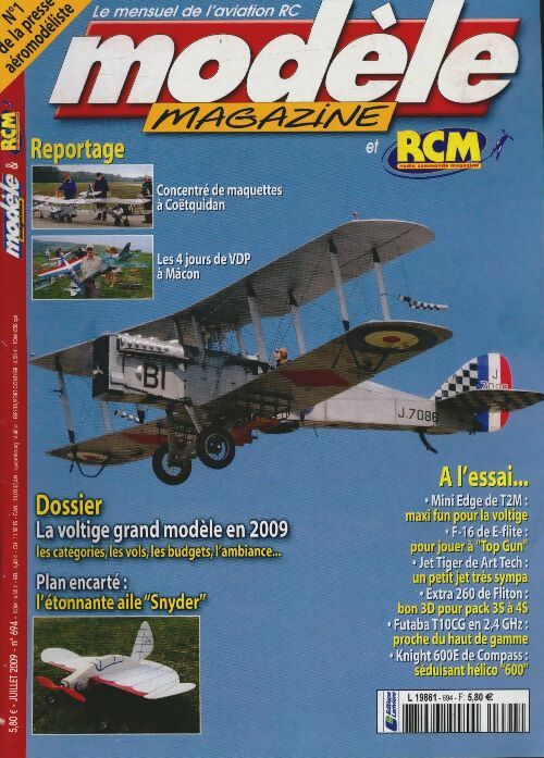 Livrenpoche : Modèle Magazine n°694 : La voltige grand modèle en 2009 - Collectif - Livre