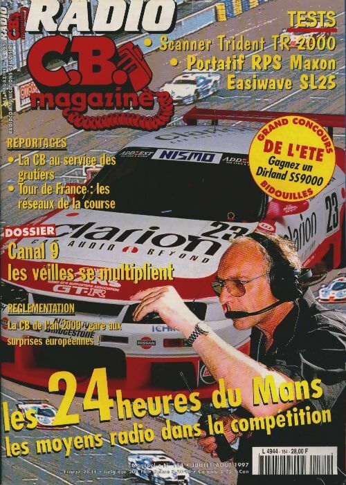 Livrenpoche : Radio CB Magazine n°184 : Les 24 heures du Mans - Collectif - Livre