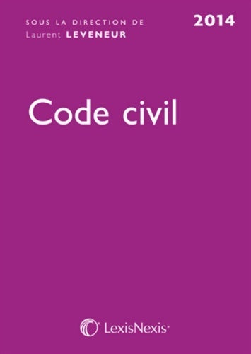 Livrenpoche : Code civil 2014 - Laurent Leveneur - Livre