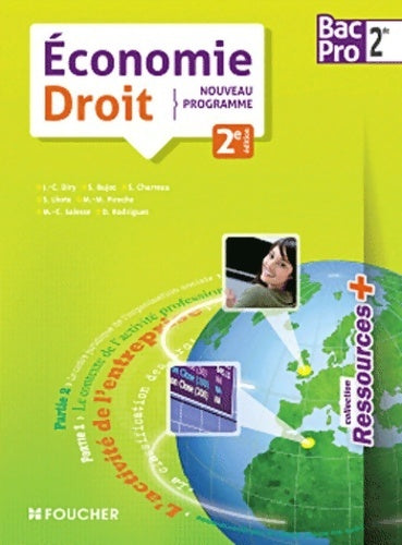 Livrenpoche : Ressources plus Économie - droit sde bac pro - Marie-Claude Salesse - Livre