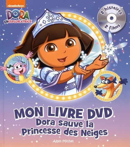 Livrenpoche : Dora sauve la princesse des neiges (avec dvd) - Collectif - Livre