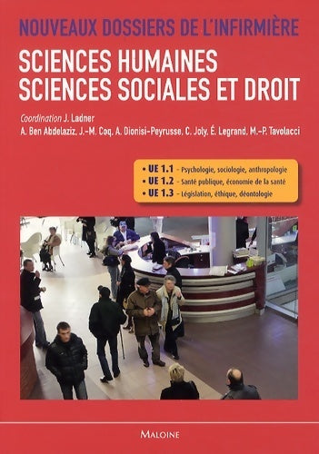 Livrenpoche : Sciences humaines sciences sociales et droit : Ue 1. 1 ue 1. 2 et ue 1. 3 - Joël Ladner - Livre