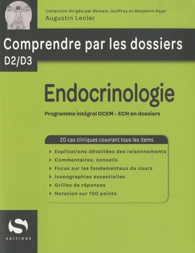 Livrenpoche : Endocrinologie - Augustin Lecler - Livre