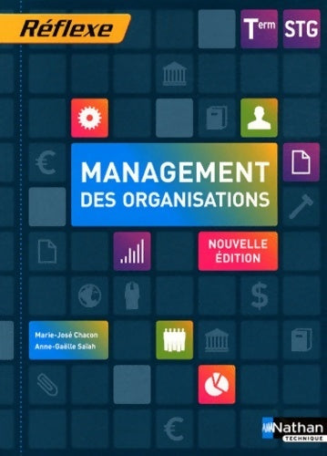 Livrenpoche : Management des organisations Terminale STG - Marie-José Chacon - Livre