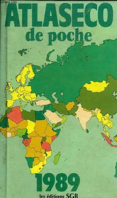 Livrenpoche : Atlaseco de poche 1989 - Collectif - Livre