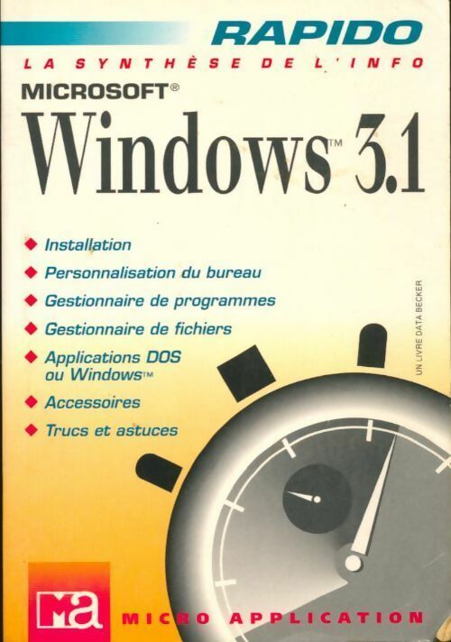 Livrenpoche : Microsoft Windows 3.1 - Christophe Stehly - Livre