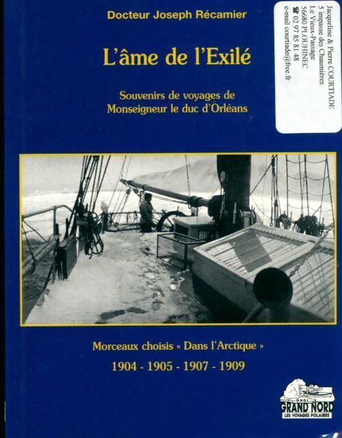 L'âme de l'exilé - Joseph Récamier - Livre