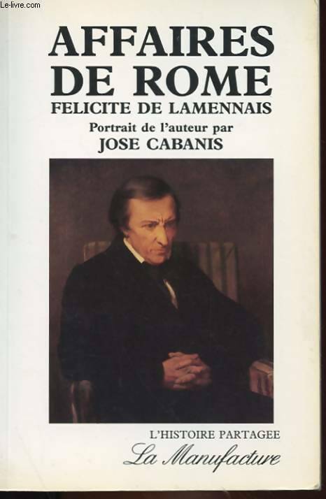 Livrenpoche : Affaires de Rome - José Cabanis - Livre