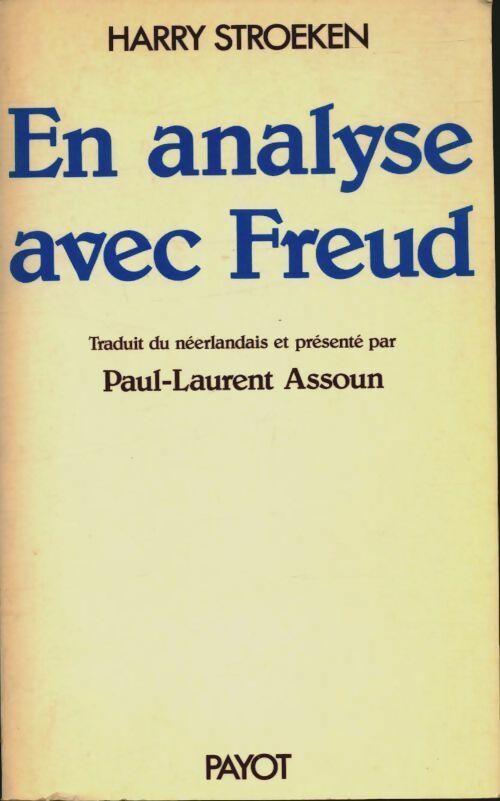 Livrenpoche : En analyse avec freud - Harry Stroeken - Livre