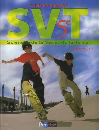 Livrenpoche : SVT 5e manuel petit format - Vincent Audebert - Livre
