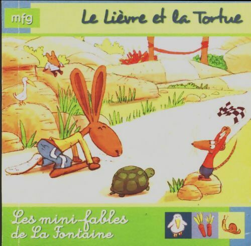 Livrenpoche : Le lièvre et la tortue - Jean De La Fontaine - Livre
