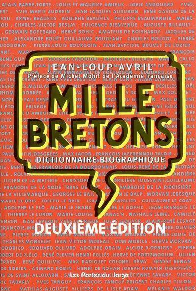 Livrenpoche : Mille bretons. : Dictionnaires biographique 2ème édition - Jean-Loup Avril - Livre
