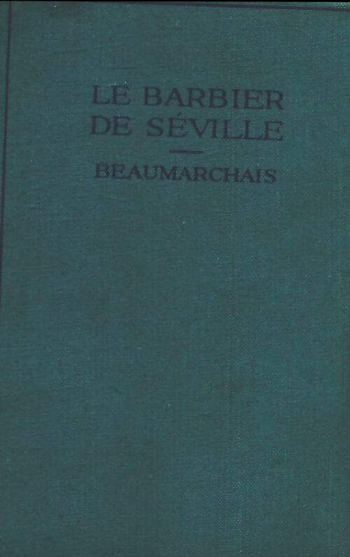 Livrenpoche : Le barbier de Séville - Beaumarchais - Livre