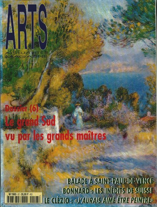 Livrenpoche : Arts actualités magazine n°97 : Le grand Sud vu par les grands maîtres - Collectif - Livre