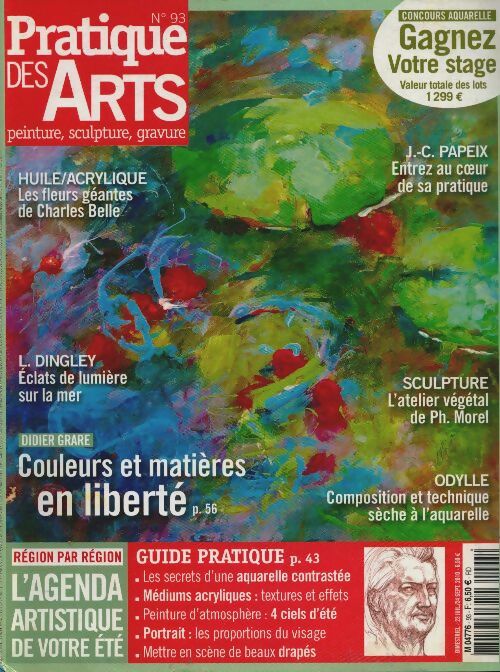 Livrenpoche : Pratique des arts n°93 : Couleurs et matières en liberté - Collectif - Livre