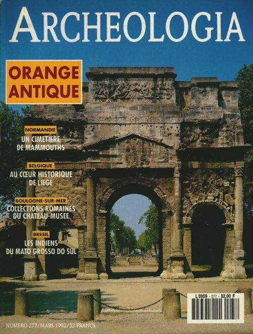Livrenpoche : Archéologia n°277 : Orange antique - Collectif - Livre