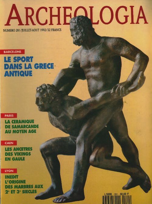 Livrenpoche : Archéologia n°281 : Le sport dans la Grèce antique - Collectif - Livre
