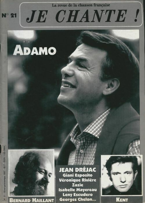 Livrenpoche : Je chante ! n°21 : Adamo - Collectif - Livre