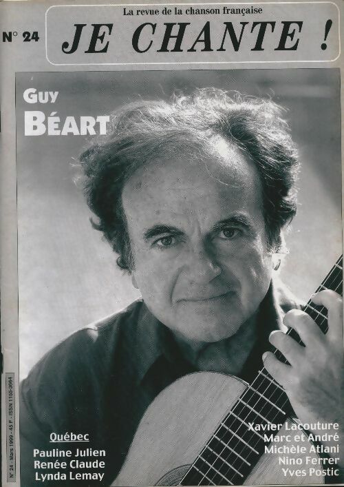 Livrenpoche : Je chante ! n°24 : Guy Béart - Collectif - Livre