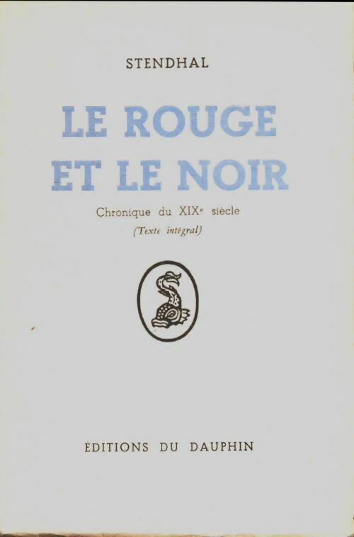 Livrenpoche : Le rouge et le noir - Stendhal - Livre