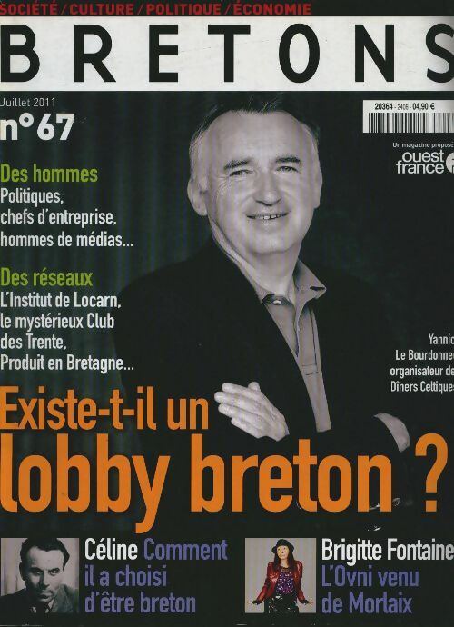 Livrenpoche : Bretons n°67 : Existe-t-il un lobby breton ? - Collectif - Livre