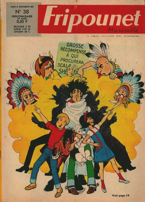 Livrenpoche : Fripounet 27e année n°38 - Collectif - Livre