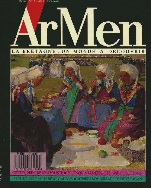 Livrenpoche : ArMen n°13 : Cottet, peintre symboliste - Collectif - Livre