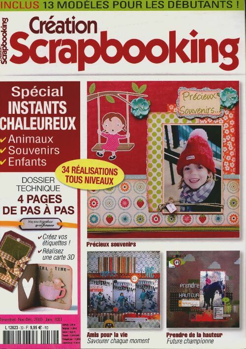 Livrenpoche : Création scrapbooking n°30 : Spécial instants chaleureux - Collectif - Livre
