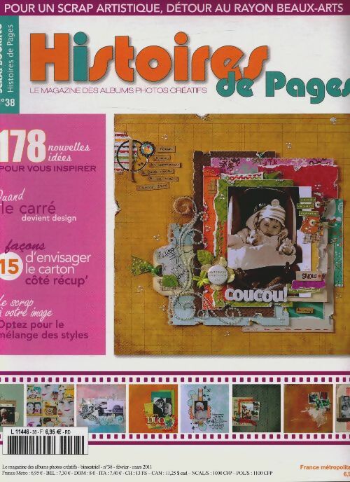Livrenpoche : Histoires de pages n°38 - Collectif - Livre