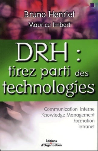 Livrenpoche : Drh : Tirez parti des technologies - Bruno Henriet - Livre