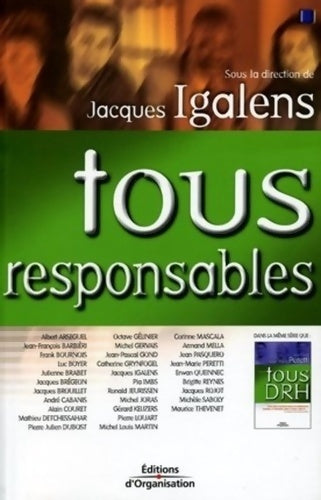 Livrenpoche : Tous responsables - Collectif - Livre