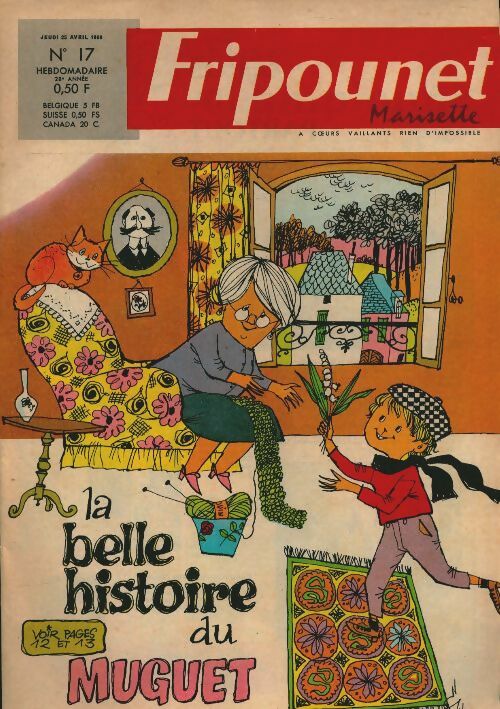 Livrenpoche : Fripounet 28e année °17 : La belle histoire du muguet - Collectif - Livre