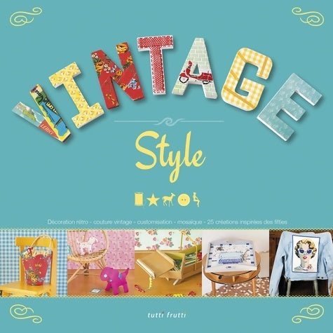 Livrenpoche : Vintage style - Valérie Birck - Livre