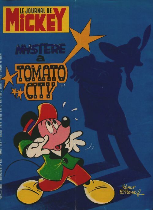 Livrenpoche : Le journal de Mickey n°1363 : Mystère à Tomato City - Collectif - Livre