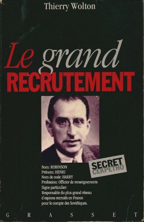 Livrenpoche : Le grand recrutement - Thierry Wolton - Livre