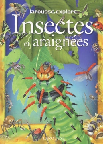 Livrenpoche : Insectes et araignées - Matthew Robertson - Livre