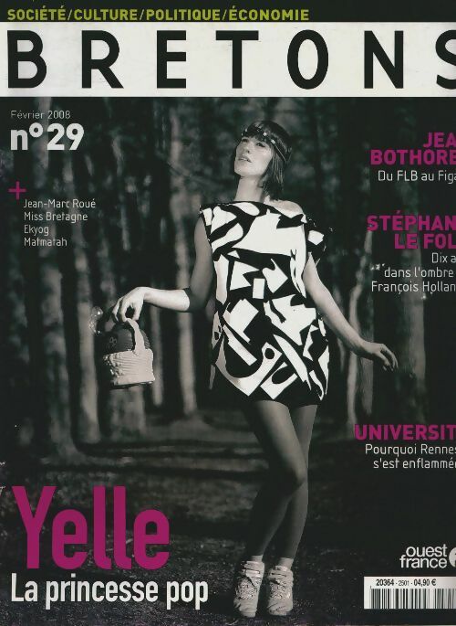 Livrenpoche : Bretons n°29 : Yelle, la princesse pop - Collectif - Livre