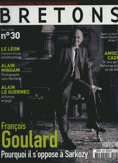 Livrenpoche : Bretons n°30 : François Goulard - Collectif - Livre
