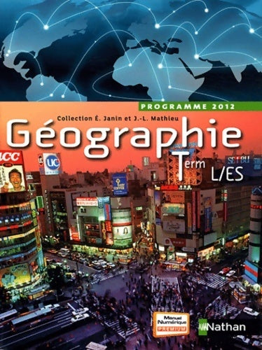 Livrenpoche : Géographie : Term l/es - Michel Sainero - Livre