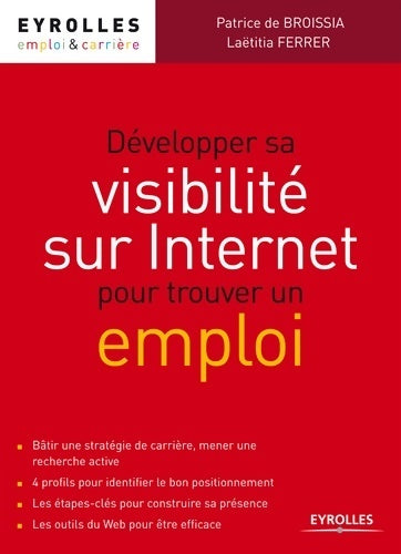 Livrenpoche : Développer sa visibilité sur internet pour trouver un emploi - Laetitia Ferrer - Livre