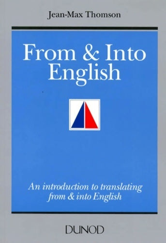 Livrenpoche : From and into english - Jean Max Thomson - Livre