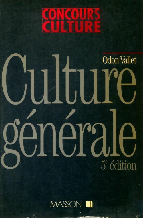 Livrenpoche : Culture générale - Odon Vallet - Livre