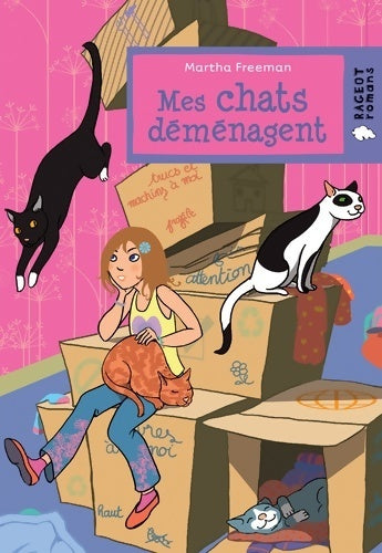 Livrenpoche : Mes chats déménagent - Martha Freeman - Livre