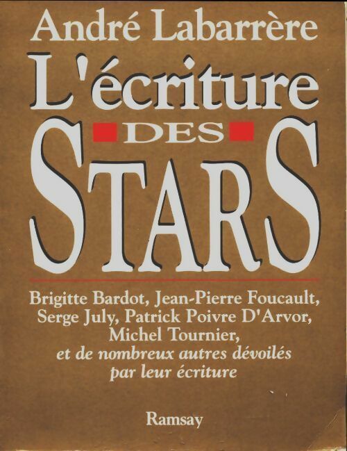 Livrenpoche : L'écriture des stars - Labarrere A. - Livre