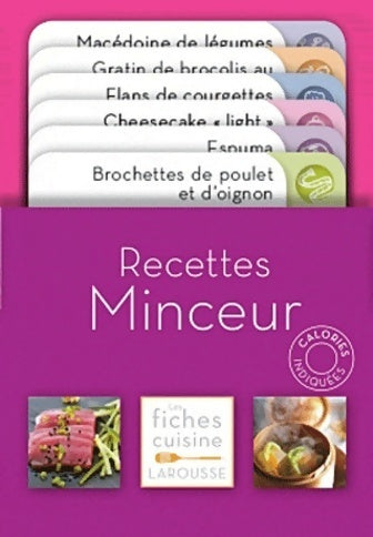 Livrenpoche : Pack recettes minceur - Collectif - Livre