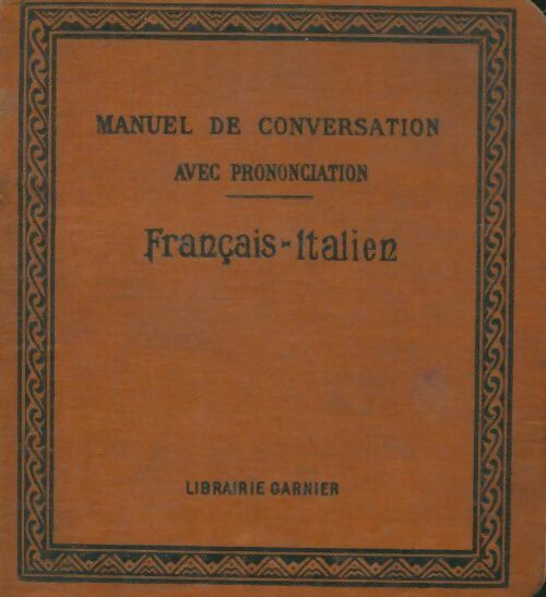 Livrenpoche : Manuel de conversation français-italien - Giovanni Vitali - Livre
