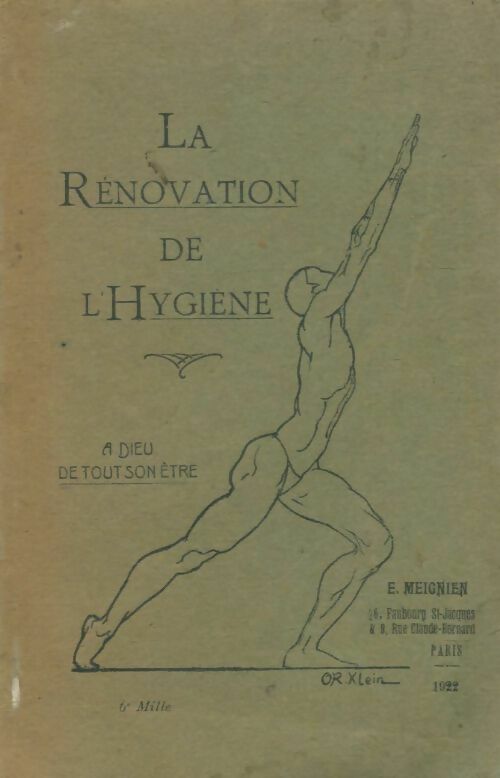Livrenpoche : La rénovation de l'hygiène - E Meignien - Livre