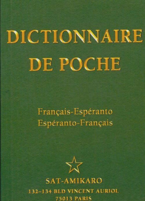 Livrenpoche : Dictionnaire de poche français-esperanto / Esperanto-français - André Andrieu - Livre