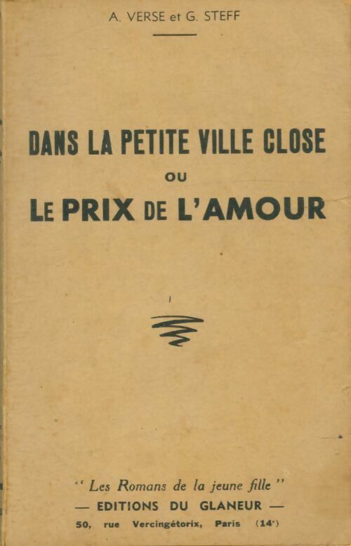 Livrenpoche : Dans la petite ville close ou le prix de l'amour - Albert Verse - Livre