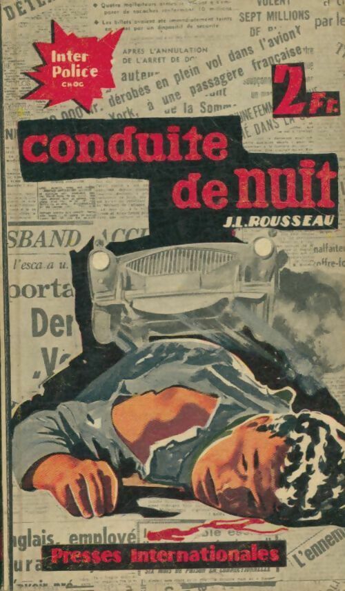 Livrenpoche : La conduite de nuit - J.L Rousseau - Livre